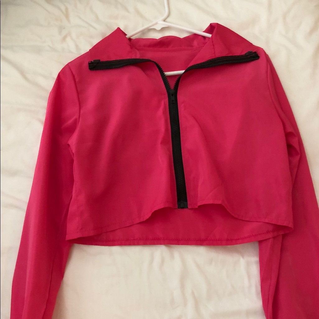 Pink Windbreaker